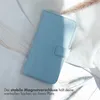 Selencia Echtleder Klapphülle Samsung Galaxy S24 - Air Blue Produktbild-Vorschau 7