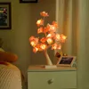 Desktop Rose Bonsai Baum Lampe 24 LED Baum Lampe Batterie Produktbild-Vorschau 4