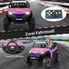 COSTWAY 2 Sitzer Kinderauto mit 2,4G Fernbedienung, 12V Produktbild-Vorschau 4