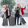 FCH Hartschalenkoffer ReisekofferSet TrolleySet KofferSet 4 Produktbild-Vorschau 6