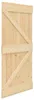 vidaXL Tür NARVIK Natur 80 x 210 cm Massivkiefer Produktbild-Vorschau 1