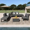 Set da giardino Fliek 7 pezzi, divano angolare con Anteprima dell’immagine prodotto 3