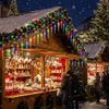 3.5M Bunt Eisregen Lichterkette LED Eiszapfen Produktbild-Vorschau 9