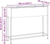 vidaXL Hochbeet Gartenpflanzer Rostig 100 x 26 x 82 cm Produktbild-Vorschau 5