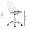 Springos® Bürostuhl Drehstuhl Weiß/Grau Ergonomisch Produktbild-Vorschau 9