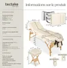 Set de table de massage 3 zones avec rembourrage de 10cm et Voir les images du produit 6