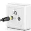 deleyCON 5m TV Antennenkabel (IEC-Stecker auf IEC-Kupplung) Produktbild-Vorschau 2