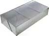 A rectangular cold frame greenhouse with a transparent lid, shown from a slightly elevated angle against a white background. Náhled obrázku produktu