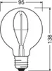 Ledvance LED Leuchtmittel Vintage 1906 Globe G95 E27 3,4W Produktbild-Vorschau 12