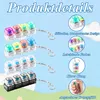 4 Stück Tastatur Fidget Toys Set,Durchscheinendes Keyboard Produktbild-Vorschau 7