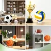 Acryl Ballhalter 6er-Set, transparent, für Fußball, Basketball, Volleyball Productafbeelding-voorbeeld