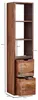 FineBuy Étagère murale avec tiroirs 35x150x30 cm Sheesham Voir les images du produit 3