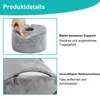 Fußaufzug Stützkissen,Dekubitus Kissen Ferse, 2 Stück Produktbild-Vorschau 4