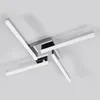 Lindby LED-Deckenlampe Patrik, 59 cm, 4-flammig, chrom, Produktbild-Vorschau 4