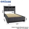 STILVORA Jugendbett 90x200 cm mit Bettkasten, Polsterbett Produktbild-Vorschau 7