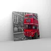Bild auf Leinwand - Leinwandbild - Bus Denkmal London Produktbild-Vorschau 4