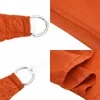 Sonnensegel 160 g/m² Dreieckig Orange 3x4x4 m HDPE Produktbild-Vorschau 7