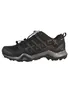 A side view of a black Adidas Terrex Swift R2 GTX hiking shoe. Náhled obrázku produktu