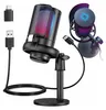 Gaming Mikrofon PC mit Arm, USB Microphone für MAC PS4 PS5 Produktbild-Vorschau 1