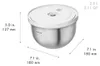 Zwilling Fresh&Save Vakuumschüssel Set 6-tlg. Edelstahl Produktbild-Vorschau 5