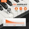 VEVOR Digitalpiano, 88 Tasten, Elektrisches Klaviere, Produktbild-Vorschau 2