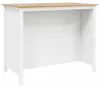 vidaXL Îlot de cuisine HILL Blanc 112 x 66 x 90 cm Bois de Voir les images du produit 6