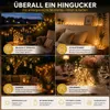 2x LED Lichterkette 20m 200 LEDs Warmweiß 8 Modi Produktbild-Vorschau 8