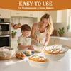 Brot Gärkorb Set, Gärkörbchen zum Brotbacken, 23cm Rund & Produktbild-Vorschau 5