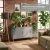 Industrial Sideboard Stahl Schrank Lowboard Spind 120 x 40 Produktbild-Vorschau 6