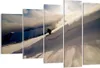 Bild auf Leinwand - Leinwandbild - Berge Ski Winter - Produktbild-Vorschau 1