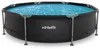 VirtuFit Rundpool – Durchmesser 305 cm x 76 cm – Anthrazit Produktbild-Vorschau 1