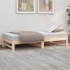 vidaXL Lit de jour extensible 2x(90x190) cm Pin massif Voir les images du produit 4