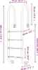 vidaXL Pool-Leiter 54x38x184,5 cm Edelstahl 304 Produktbild-Vorschau 6
