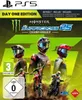 Cover art for a video game, featuring motocross riders and game title. Produktbild-Vorschau