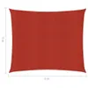 Sonnensegel 160 g/m² Rot 3x3 m HDPE Produktbild-Vorschau 7