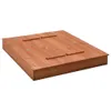 vidaXL Sandkasten Tannenholz 95×90×15 cm Produktbild-Vorschau 9