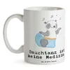 Mr. & Mrs. Panda Tasse Panda Bauchtanz - Weiß - Geschenk, Produktbild-Vorschau 3