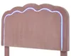 Polsterbett 90x190cm mit LED Kopfteil, verstellbares Produktbild-Vorschau 7