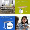 ESMART ETX-121WM 160x80cm Ahorn Ergonomischer Produktbild-Vorschau 6