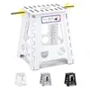 Dyforce Tritthocker Klappbar Klapphocker Faltbar H40cm für Produktbild-Vorschau 2