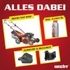 HECHT Rasenmäher Benzin mit Antrieb 547 SXW | 5in1 | 46 cm Produktbild-Vorschau 11