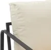 CLP Lounger Manea mit Metallgestell creme Kunstleder Produktbild-Vorschau 7