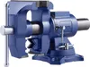 A blue metal vise is shown against a white background. Anteprima dell’immagine prodotto
