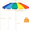 COSTWAY Sonnenschirm Strandschirm Marktschirm Gartenschirm Produktbild-Vorschau 2