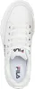 A top-down view of a white Fila sneaker. Produktbild-Vorschau
