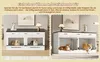 okwish Innen-Hundehütte Hundekäfig Möbelkäfig mit Produktbild-Vorschau 5