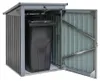 Westmann Stahl Mülltonnenbox und Gerätebox Anthrazit Produktbild-Vorschau 9