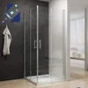 Eckdusche Eckeinstieg mit Falttüren 80x90x195 cm 6mm Nano Produktbild-Vorschau 1