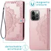 imoshion Mandala Klapphülle iPhone 13 Pro - Rosé gold Produktbild-Vorschau 2