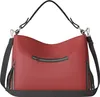 Damen Shopper Hand Henkel Tasche  30627 Red Produktbild-Vorschau 4